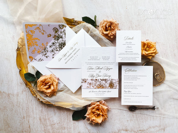 P220130 Empress Stationery Invitation